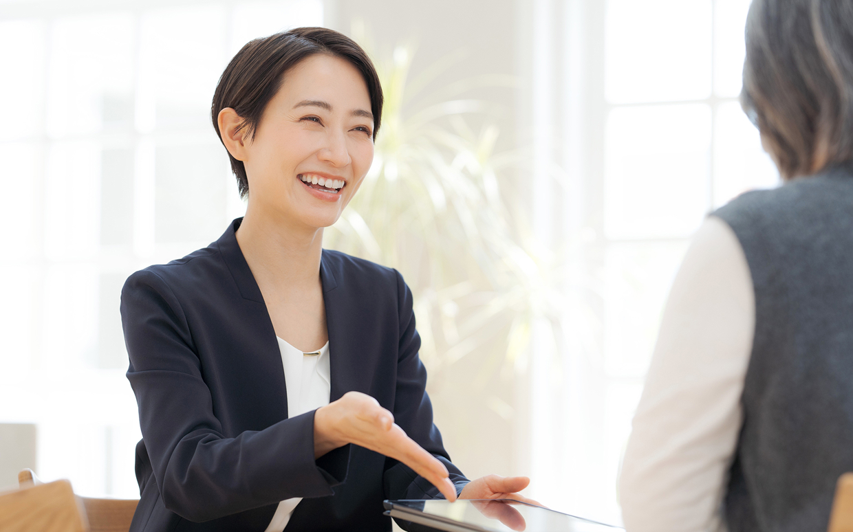 強引な営業・しつこい勧誘は一切いたしません